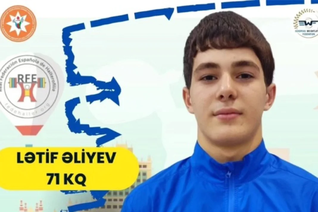 El Joven Levantador de Pesas de Azerbaiyán Gana 1 Medalla de Oro y 1 Medalla de Plata en el Campeonato Europeo