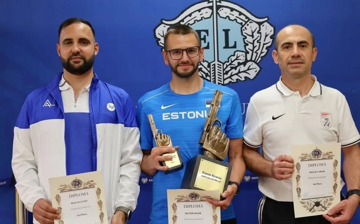 El tirador azerbaiyano Ruslan Lunev conquista Europa con dos medallas de plata