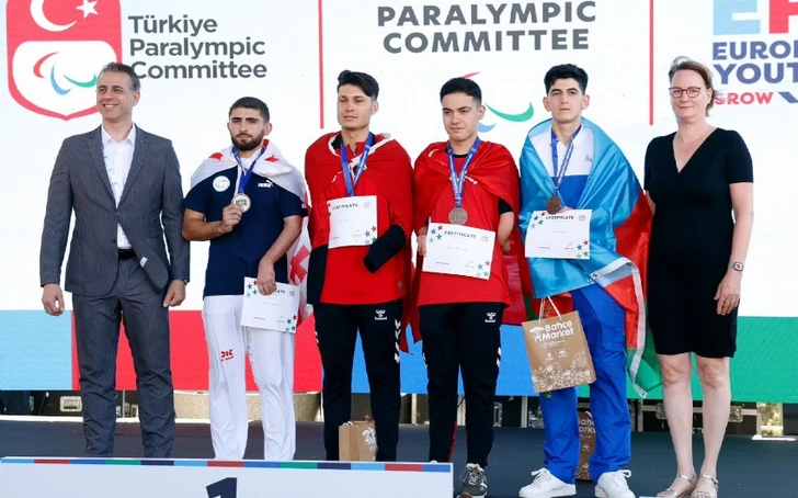 Azerbaiyán suma seis nuevas medallas en los Juegos Paralímpicos Juveniles Europeos