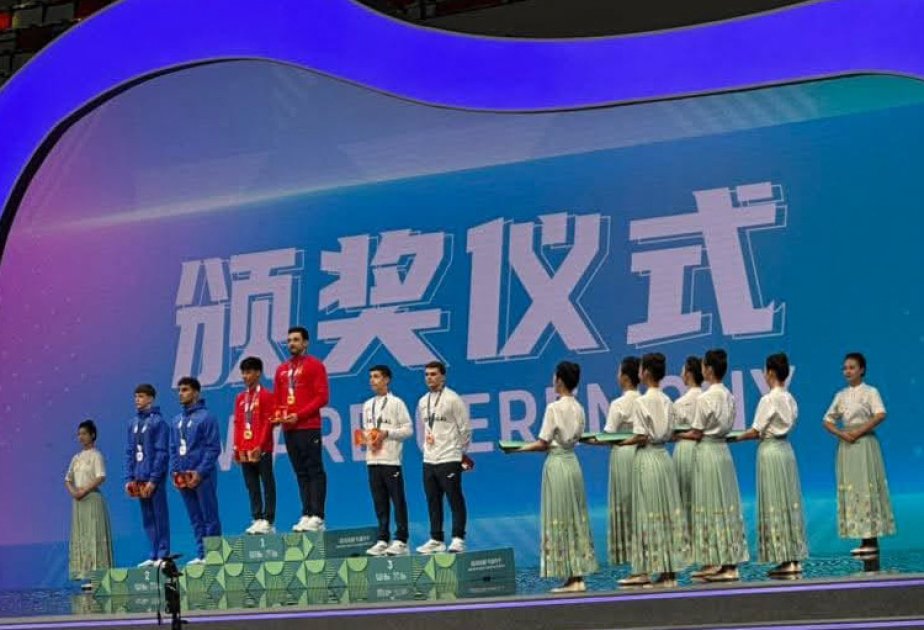 Gimnasta azerbaiyano gana la medalla de plata en los Juegos Mundiales