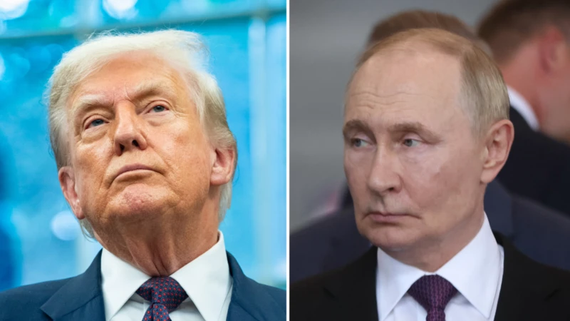 Trump insinúa una reunión inminente con Putin para poner fin a la guerra en Ucrania