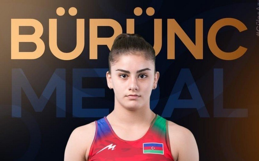 La atleta azerbaiyana ganó el bronce en el Campeonato Mundial en Bulgaria