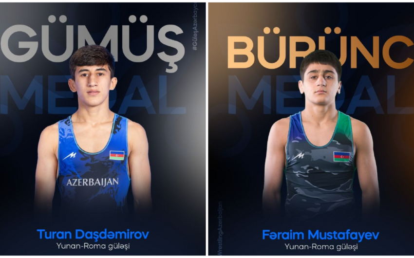 Luchadores azerbaiyanos ganan dos medallas más en el Mundial de Bulgaria