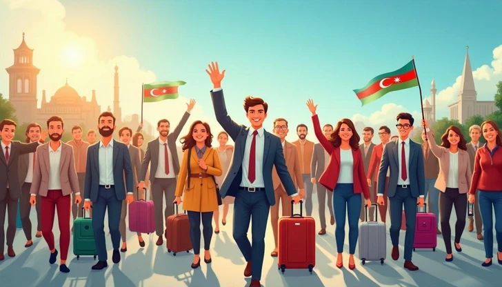 Mudanza a Azerbaiyán: estadísticas migratorias del 1.º semestre de 2025