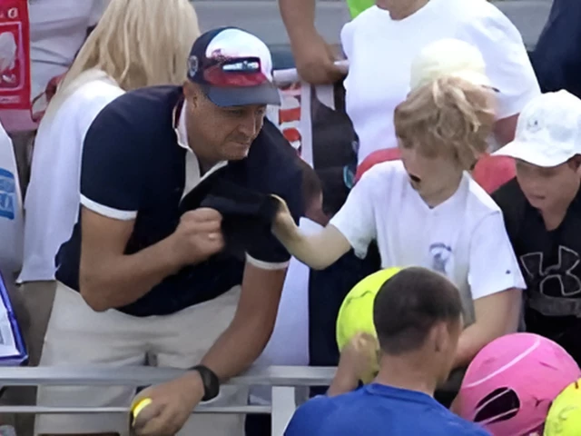 CEO polaco Piotr Szczerek, criticado tras arrebatar gorra destinada a un niño en el US Open