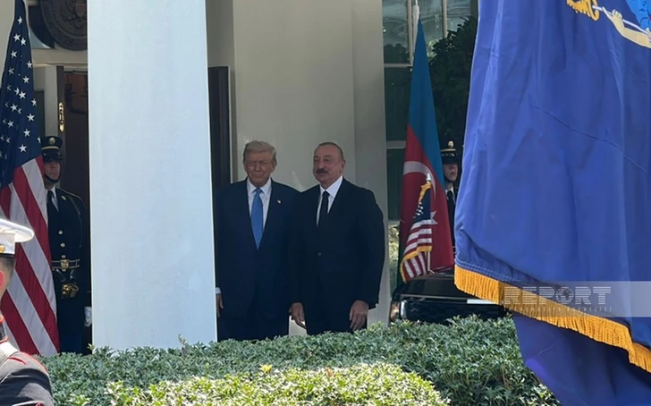 Comienza en Washington la Reunión entre Donald Trump e Ilham Aliyev