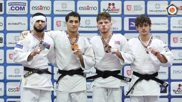 “Oro”, “plata” y dos “bronces”: éxito de la selección de Azerbaiyán en la República Checa