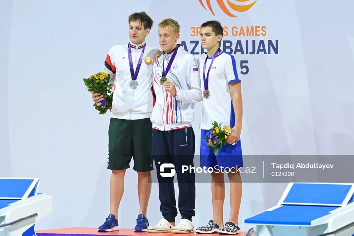 Juegos de la CEI: nadadores y tenistas de Azerbaiyán logran medallas