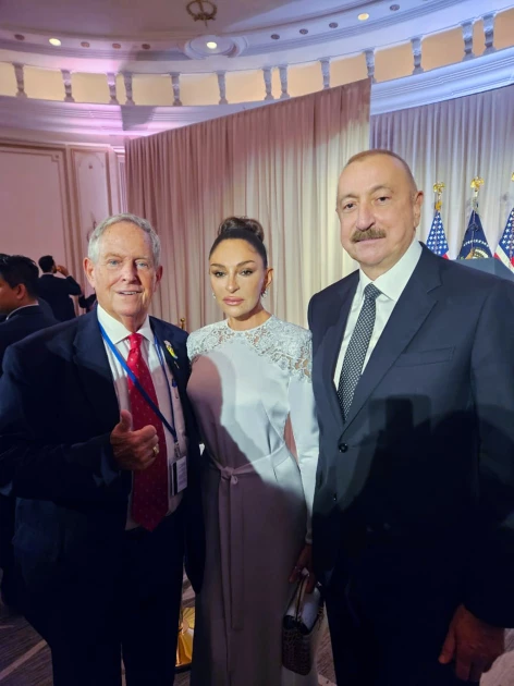 Ilham Aliyev y Mehriban Aliyeva participaron en la recepción oficial por la 80ª sesión de la Asamblea General de la ONU