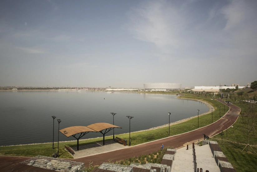 Un experto explica la razón de la disminución del nivel del agua en el lago Boyukshor