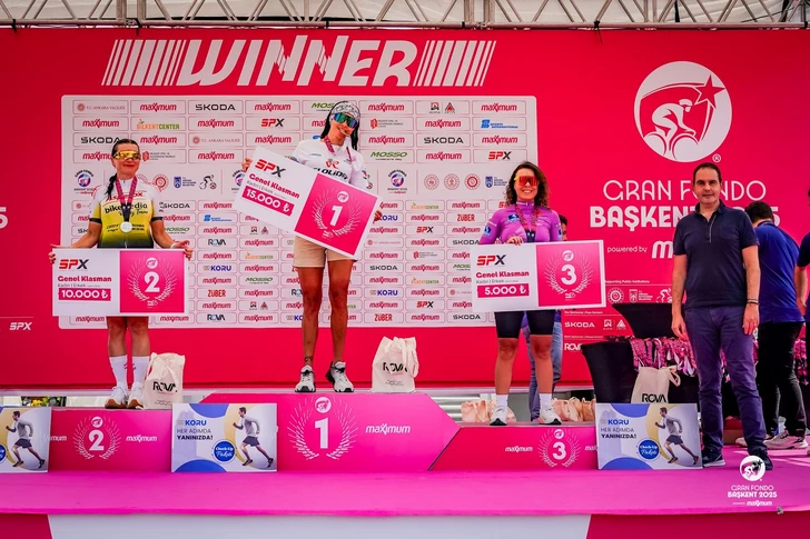 Una ciclista azerbaiyana gana por primera vez una carrera internacional GranFondo