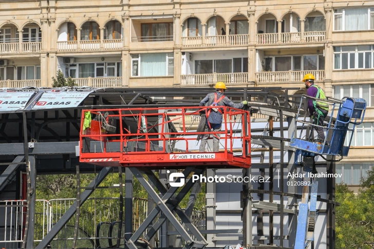 Los preparativos para el Gran Premio de Azerbaiyán 2025 entran en la recta final