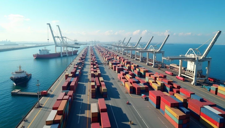 Nuevos horizontes logísticos: el puerto de Bakú aumenta su capacidad de contenedores