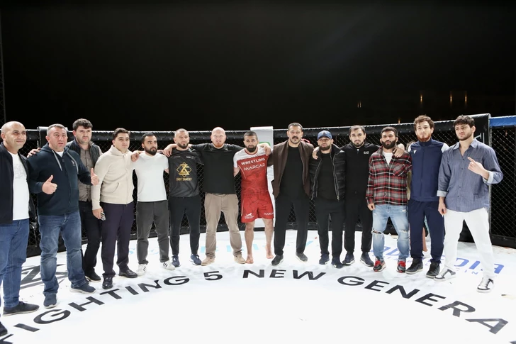 Triunfo de los luchadores azerbaiyanos en New Generation 5