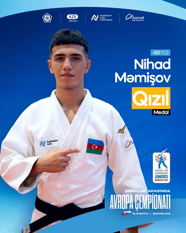 Un judoca azerbaiyano se proclama campeón de Europa