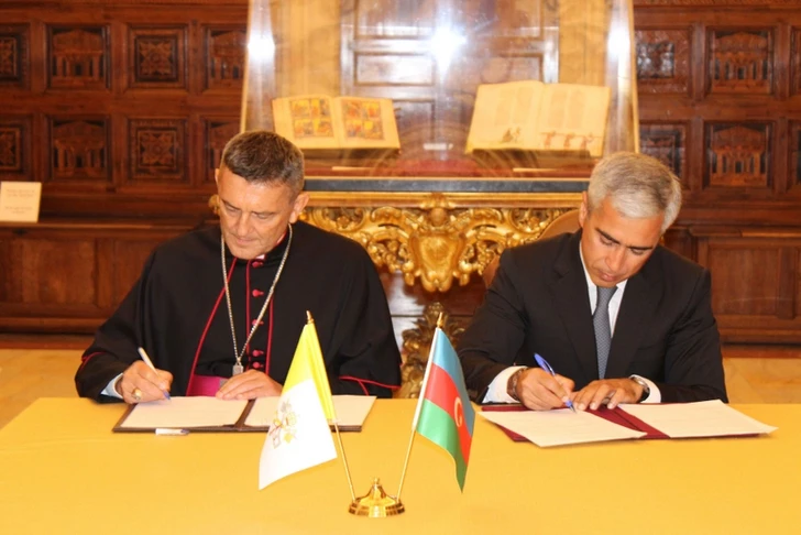 Azerbaiyán y el Vaticano se unen para preservar el patrimonio histórico