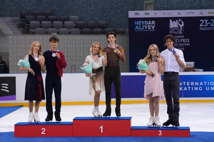 Finalizó en Bakú el Grand Prix Junior de Patinaje Artístico de la ISU