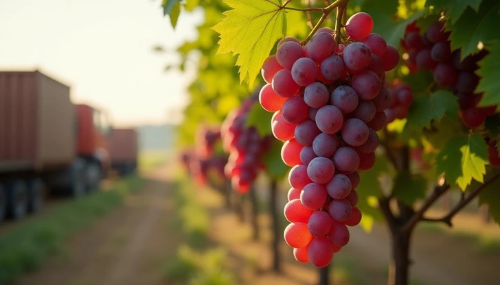 Azerbaiyán reanuda el suministro de uvas a Ucrania tras casi dos años