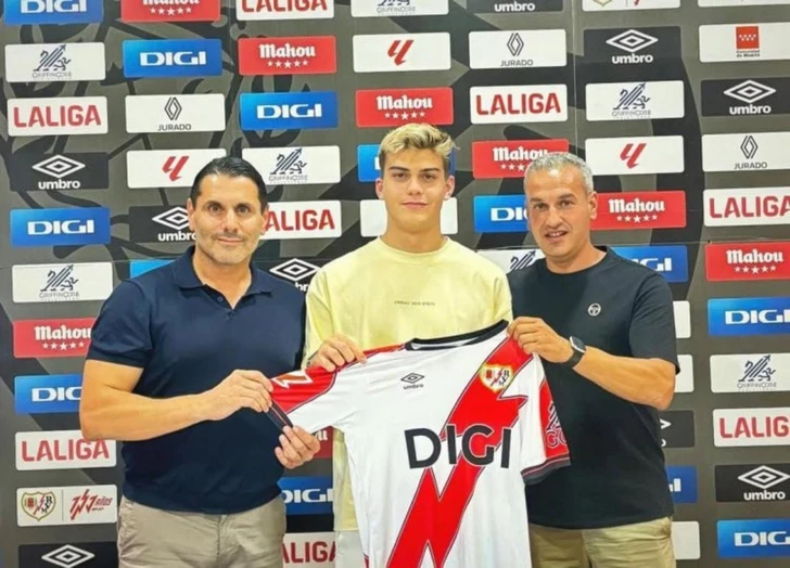 Joven talento con raíces azerbaiyanas firma con el Rayo Vallecano