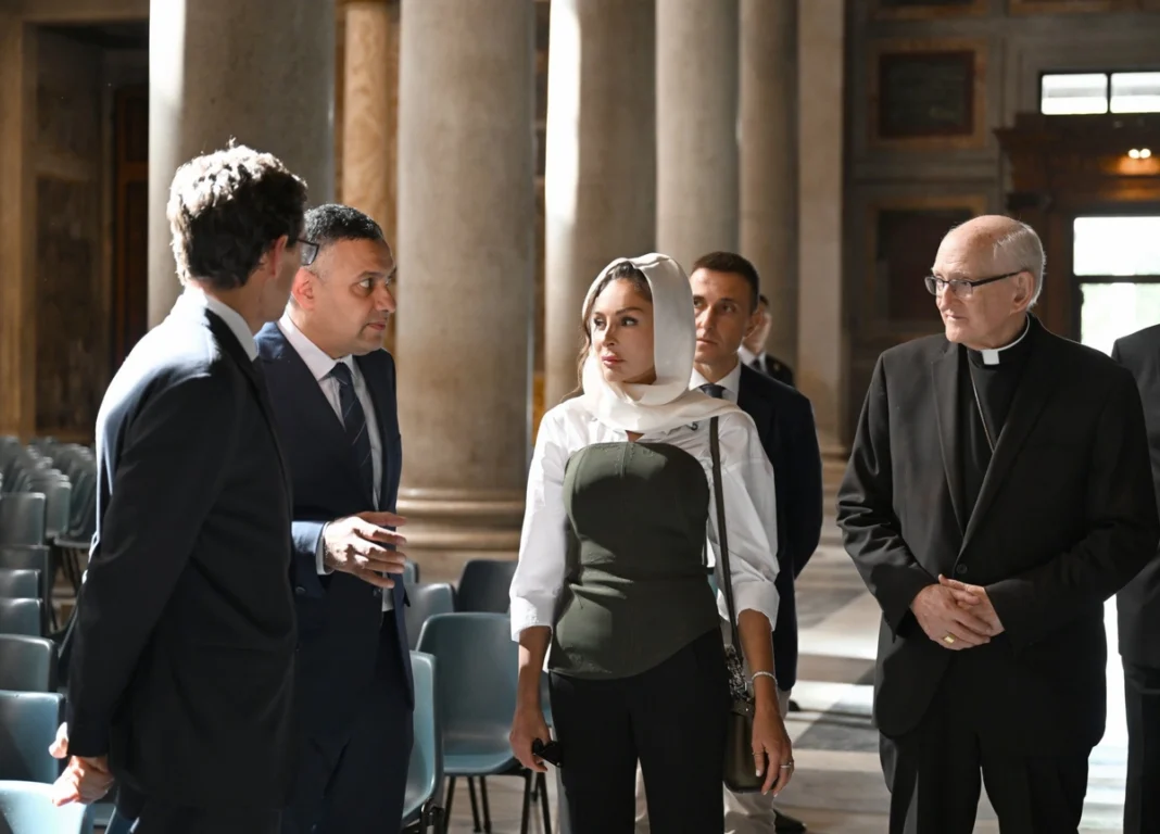 Mehriban Aliyeva en el Vaticano: Azerbaiyán y la Santa Sede Profundizan su Cooperación Cultural
