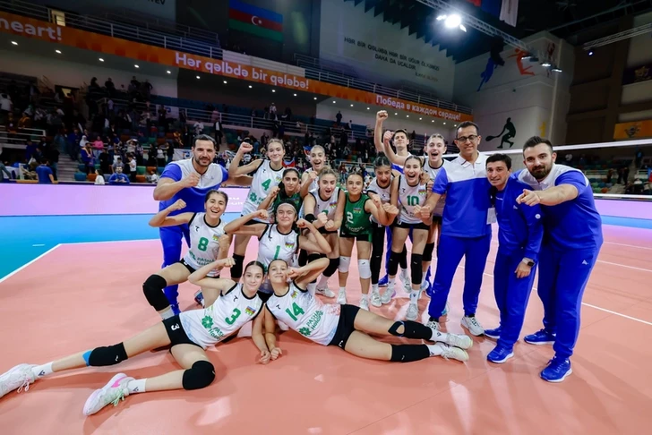 III Juegos de la CEI: La selección femenina de Azerbaiyán venció a Uzbekistán en voleibol