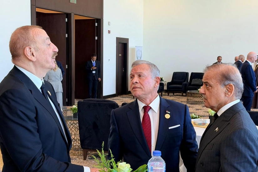 El presidente Ilham Aliyev mantuvo reuniones con varios líderes extranjeros en Sharm el-Sheij