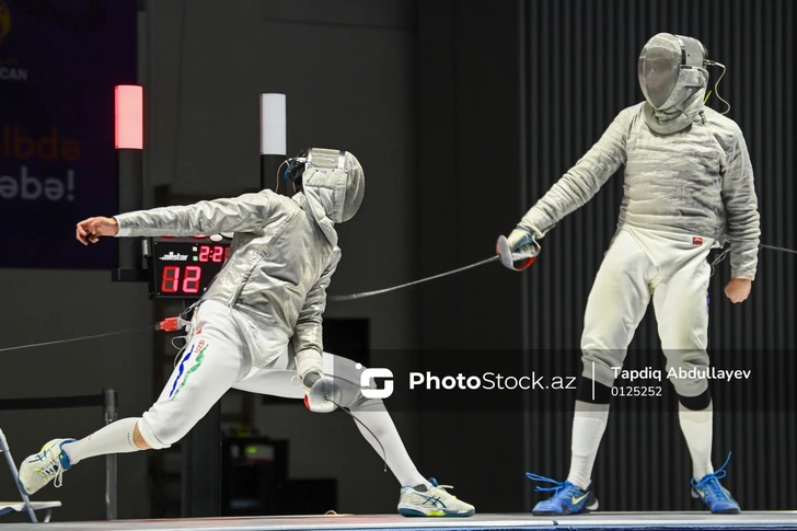 El equipo masculino de esgrima de Azerbaiyán avanza a la final de los III Juegos de la CEI