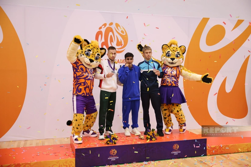 III Juegos de la CEI: gimnasta azerbaiyano gana la medalla de oro