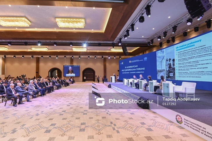 Concluye el III Foro Nacional de Urbanismo de Azerbaiyán
