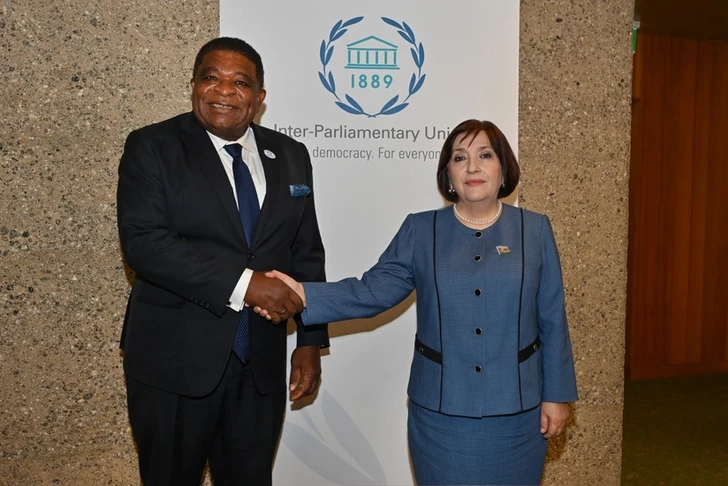 Sahiba Gafarova se reunió con el Secretario General de la UIP